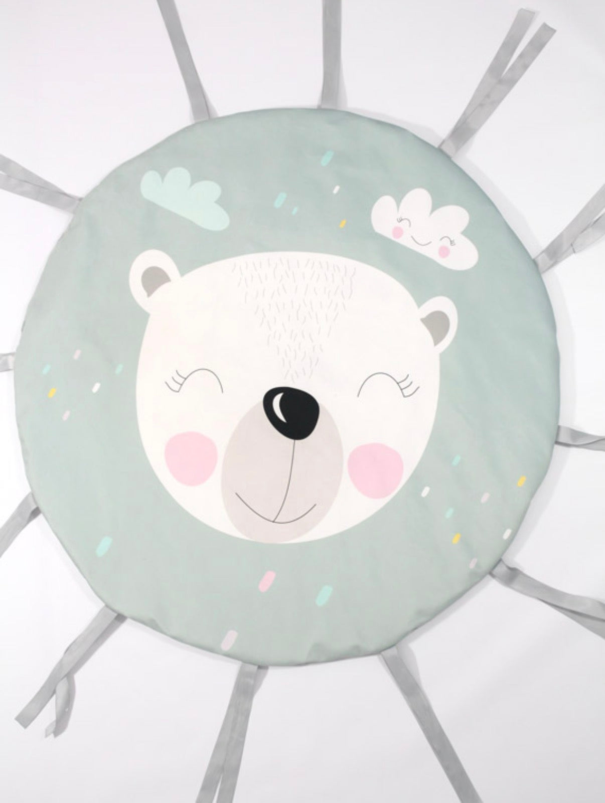 Spielmatte PREMIUM 2-in-1 Teddy Bear Grau