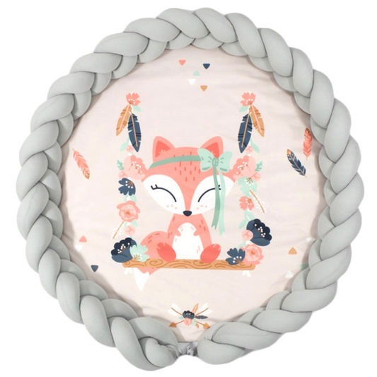 Spielmatte PREMIUM 2-in-1 Fox Grau