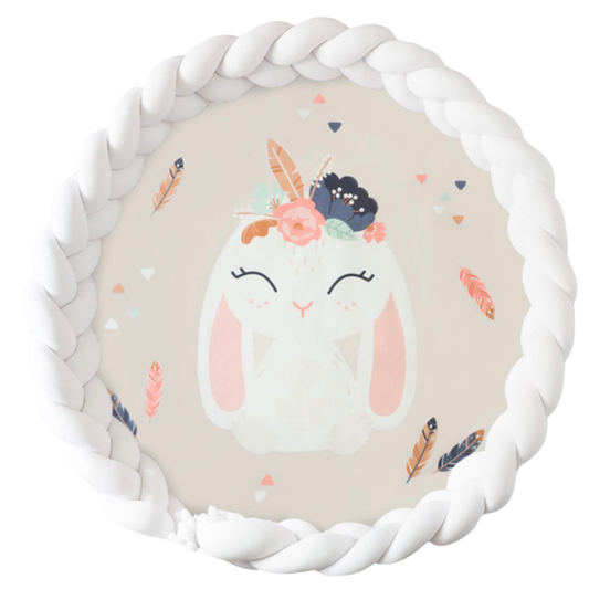 Spielmatte PREMIUM 2-in-1 Bunny Weiß